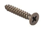 Screw - Hinge Stainless Steel Antique Brass 8g x 25mm (50 pack)