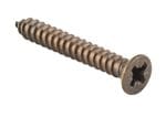 Screw - Hinge Stainless Steel Antique Brass 10g x 32mm (50 pack)