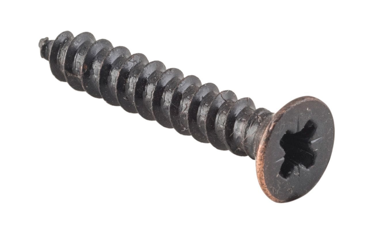 Screw - Hinge Stainless Steel Antique Copper 8g x 25mm (50 pack)