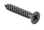 Screw - Hinge Stainless Steel Antique Copper 8g x 25mm (50 pack)