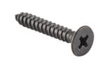 Screw - Hinge Stainless Steel Matt Black 8g x 25mm (50 pack)