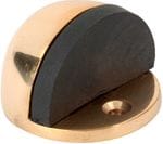 Door Stop - Oval Polished Brass