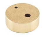 Spacer To Suit Door Stop Oval Polished Brass