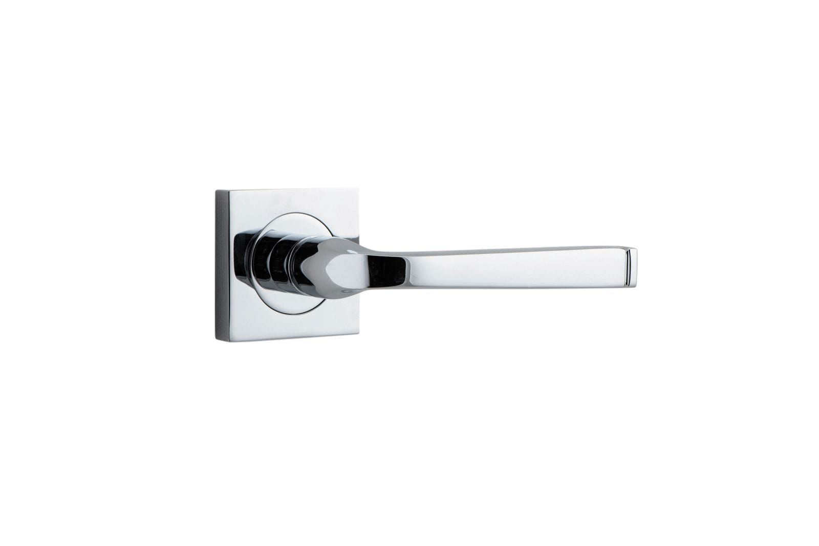 Annecy Lever on Square Rose Chrome