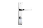 Annecy Lever Privacy 85mm Rectangular Polished Chrome