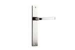 Annecy Lever Latch Rectangular Polished Nickel