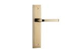 Annecy Lever Latch Stepped Polished Brass