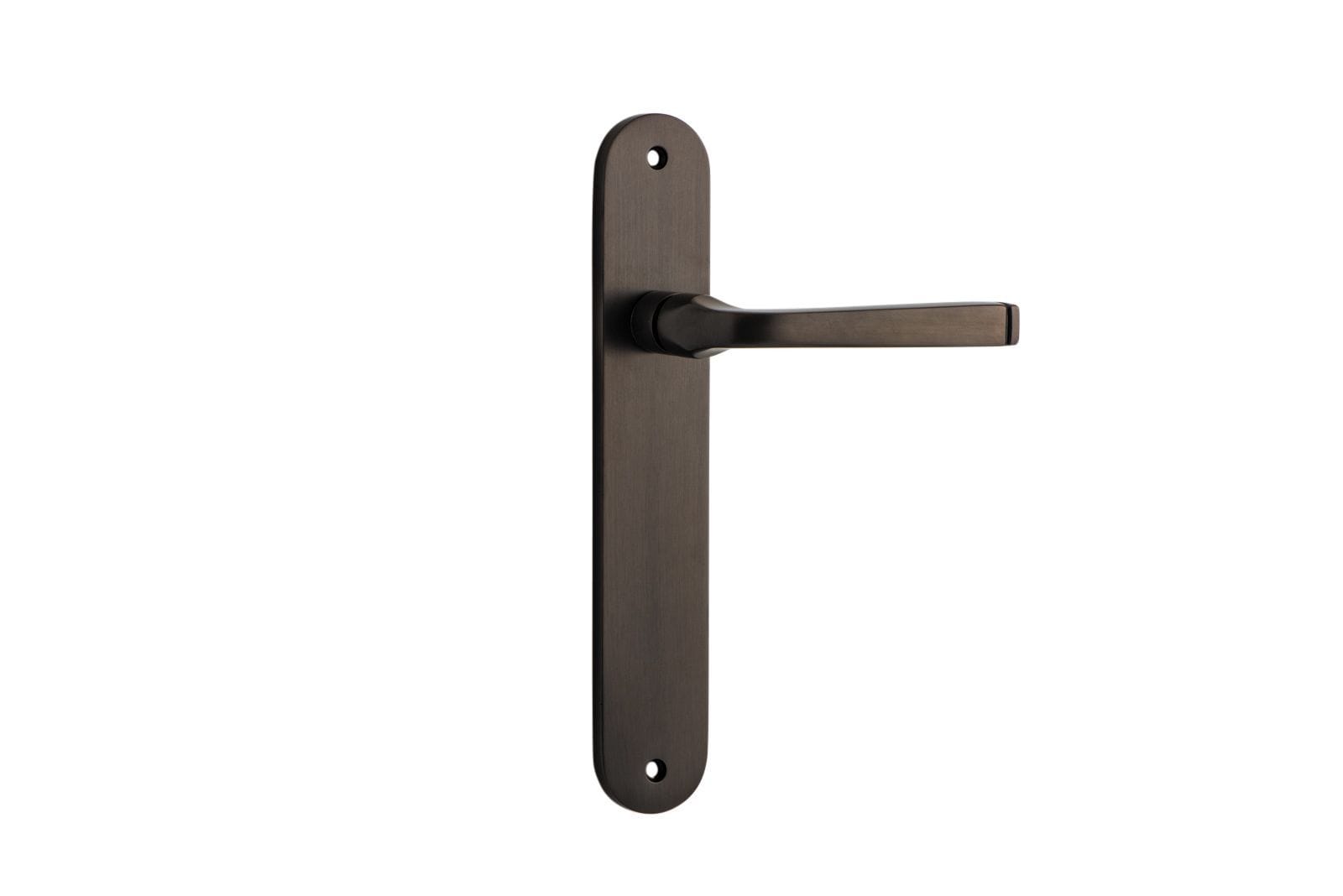 Annecy Lever Latch Oval Signature Brass