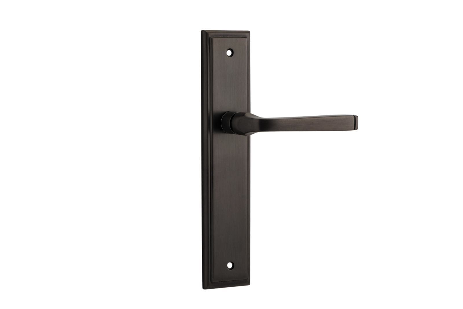 Annecy Lever Latch Stepped Signature Brass