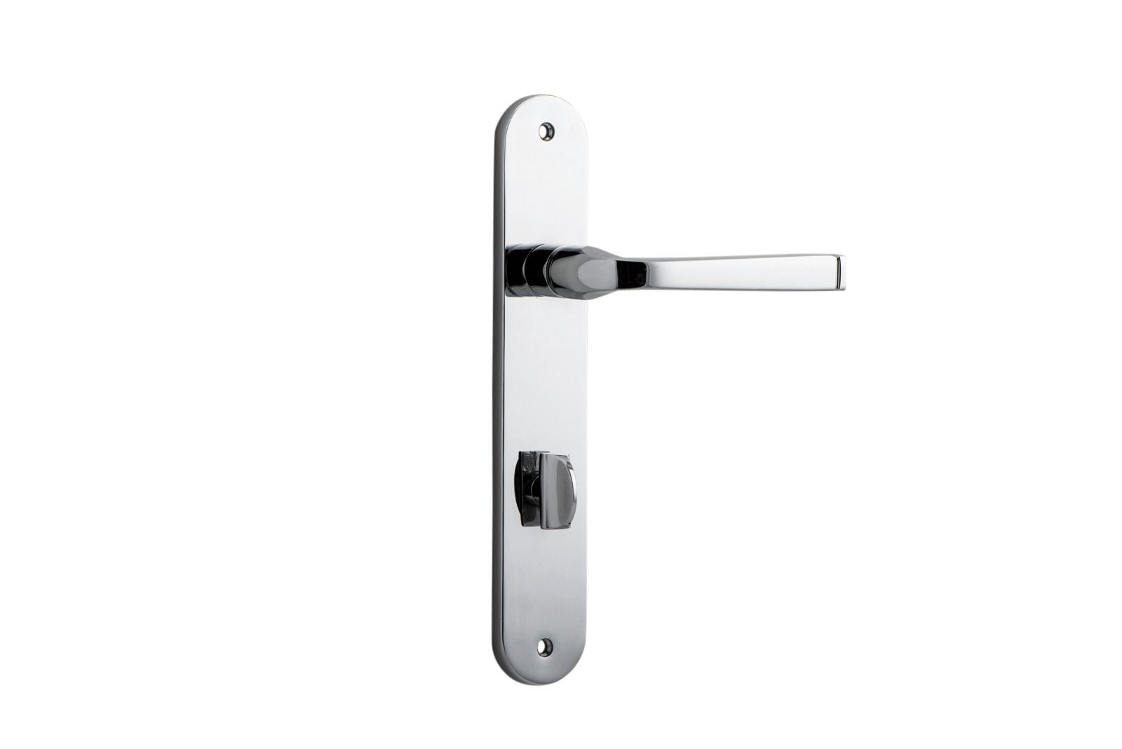 Annecy Lever Privacy 85mm Oval Polished Chrome