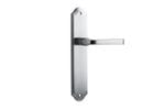Annecy Lever Latch Shouldered Brushed Chrome