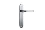 Annecy Lever Latch Oval Brushed Chrome