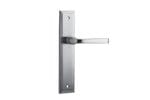Annecy Lever Latch Stepped Brushed Chrome