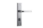 Annecy Lever Privacy 85mm Stepped Brushed Chrome