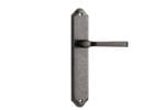 Annecy Lever Latch Shouldered Distressed Nickel