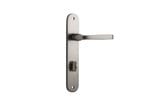Annecy Lever Privacy 85mm Oval Satin Nickel