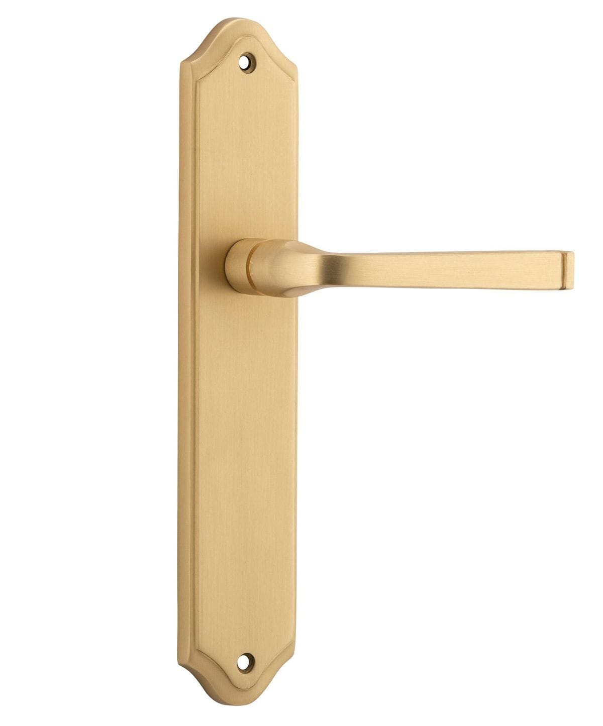 Annecy Lever Latch Shouldered Brushed Brass