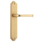 Annecy Lever Latch Shouldered Brushed Brass