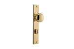 Cambridge Knob Privacy 85mm Rectangular Polished Brass