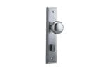 Cambridge Knob Privacy 85mm Stepped Brushed Chrome