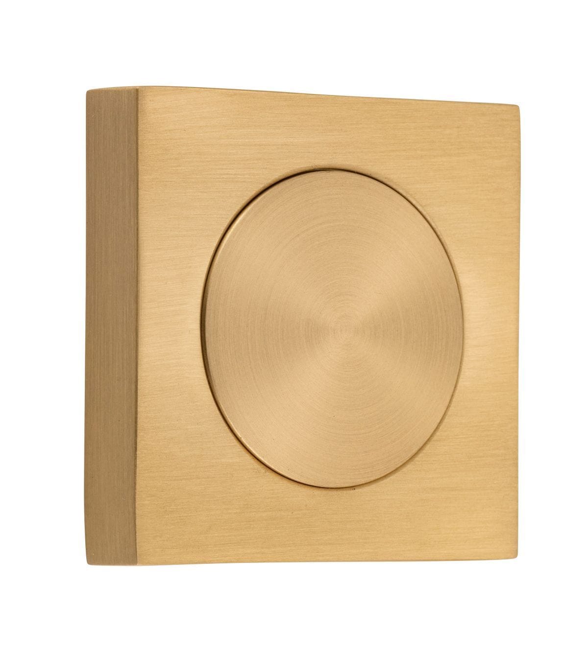 Blank Rose Square Brushed Brass