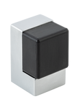 Door Stop -  Square Brushed Chrome