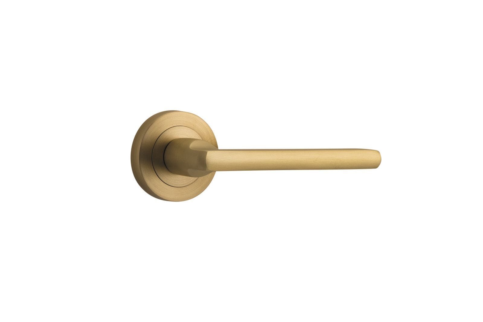 Baltimore Lever on Rose Brushed Brass