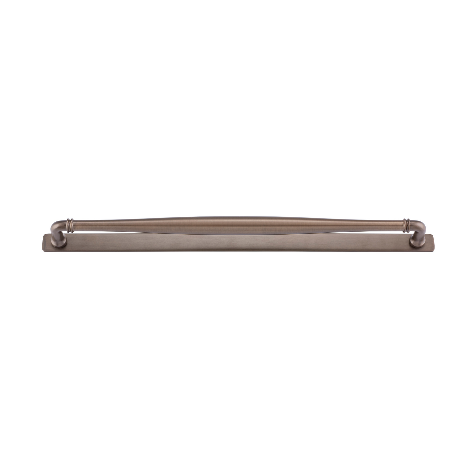 Sarlat Cabinet Pull with Backplate Signature Brass CTC 450mm