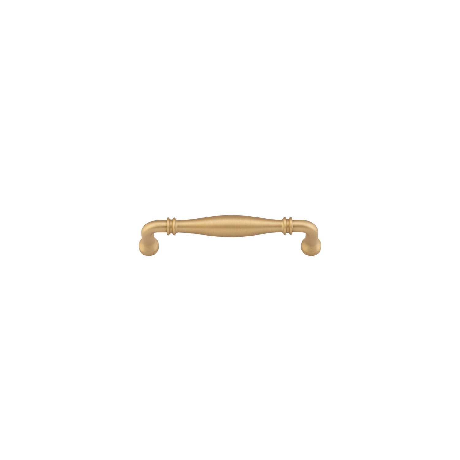Sarlat Cabinet Pull Brushed Brass CTC 128mm