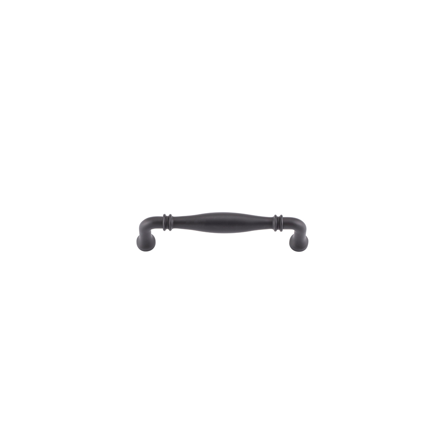 Sarlat Cabinet Pull Matt Black CTC 128mm