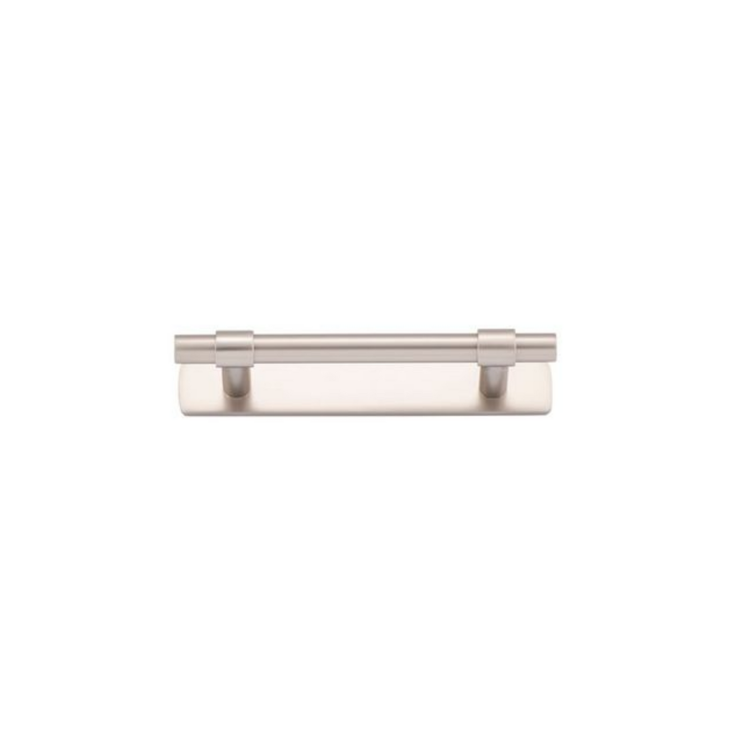 Helsinki Cabinet Pull with Backplate Satin Nickel CTC 96mm