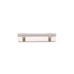 Helsinki Cabinet Pull with Backplate Satin Nickel CTC 96mm