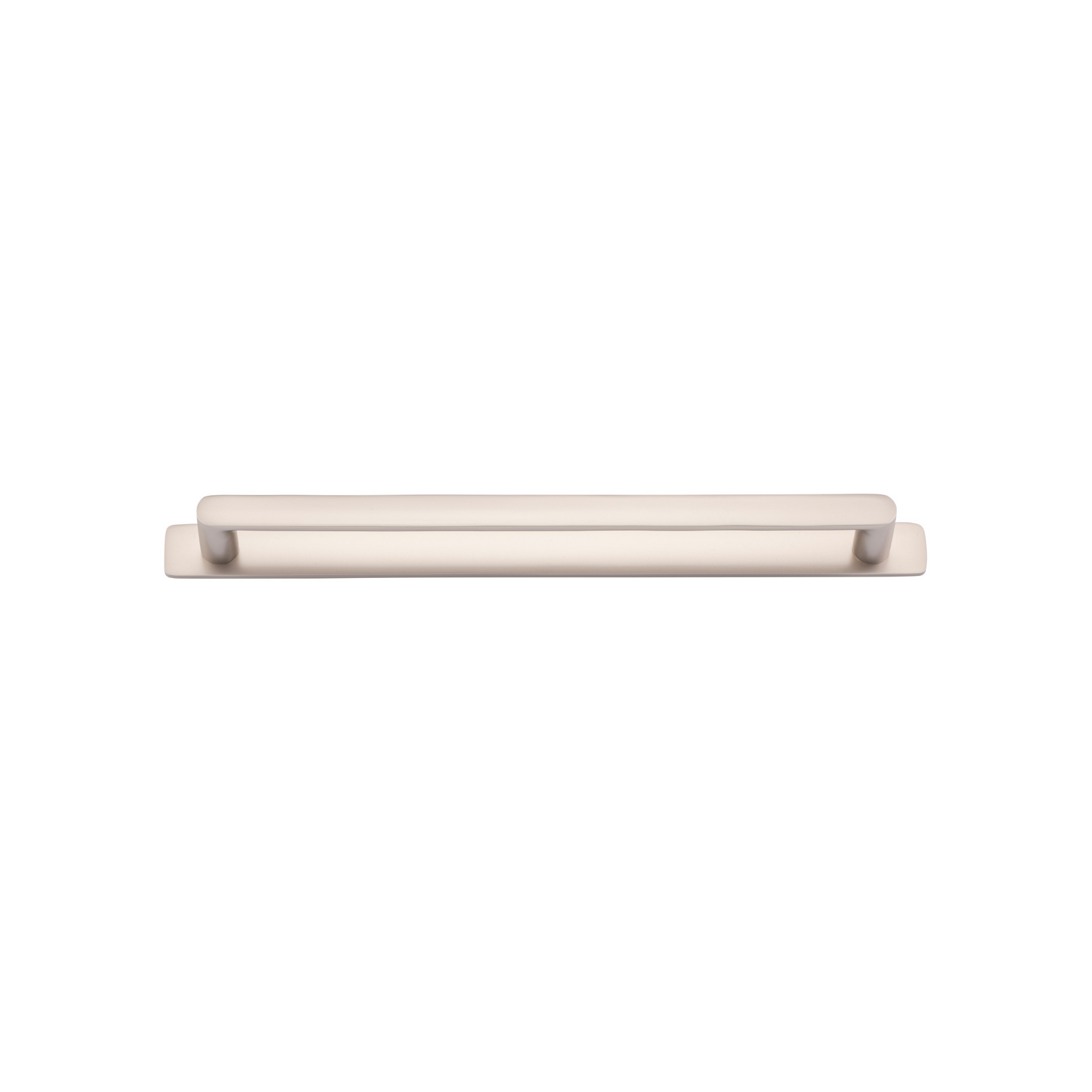 Osaka Cabinet Pull with Backplate Satin Nickel CTC 256mm