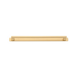 Baltimore Cabinet Pull with Backplate Brushed Brass CTC 320mm