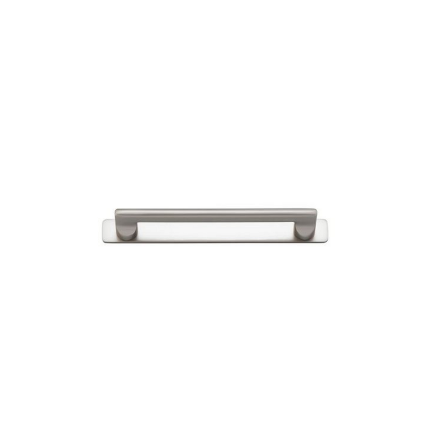 Baltimore Cabinet Pull with Backplate Satin Nickel CTC 160mm