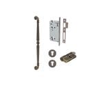 Sarlat Pull Handle Signature Brass 450mm Entrance Kit - Key/Key