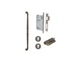 Sarlat Pull Handle Signature Brass 600mm Entrance Kit - Key/Key