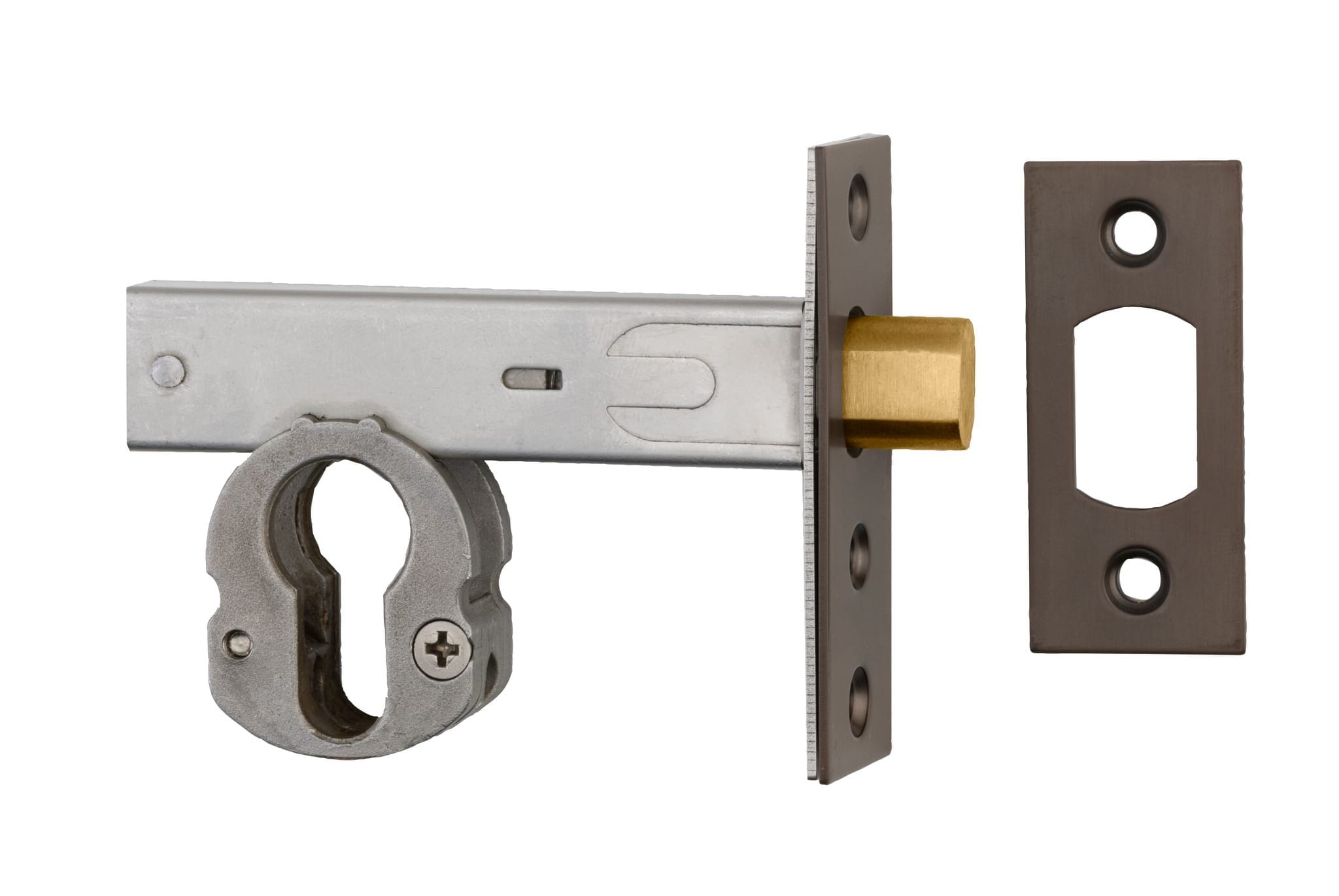Euro Mortice Deadbolt Signature Brass