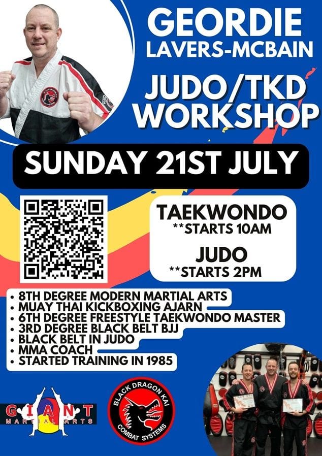 Judo & Taekwondo Workshop & Grading
