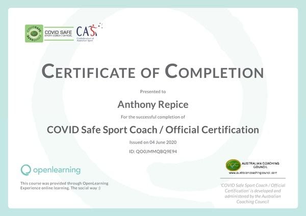 Phase 2 - Back on the mats!