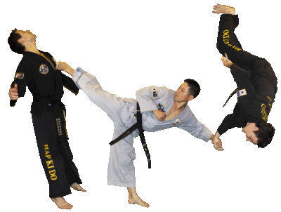 24th August 2004 - Our first Hapkido Martial Arts Class