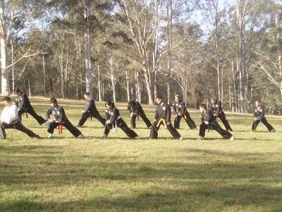 24th August 2004 - Our first Hapkido Martial Arts Class