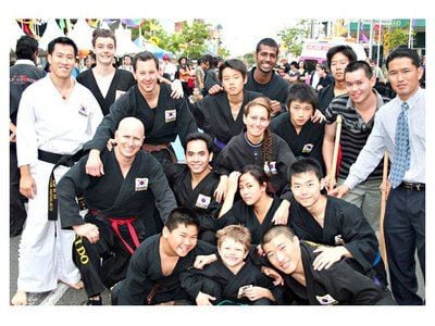 24th August 2004 - Our first Hapkido Martial Arts Class