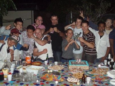 24th August 2004 - Our first Hapkido Martial Arts Class