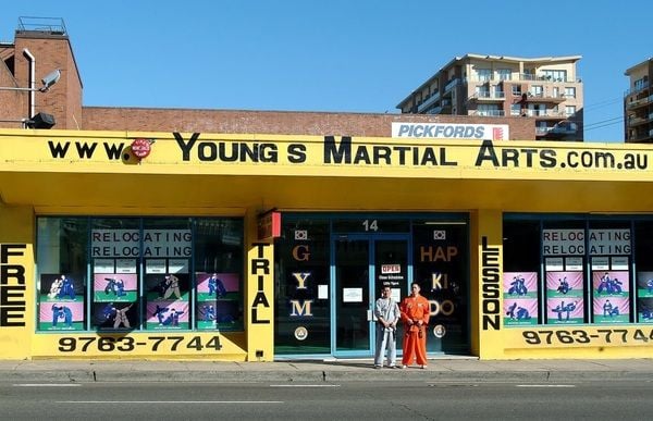 24th August 2004 - Our first Hapkido Martial Arts Class