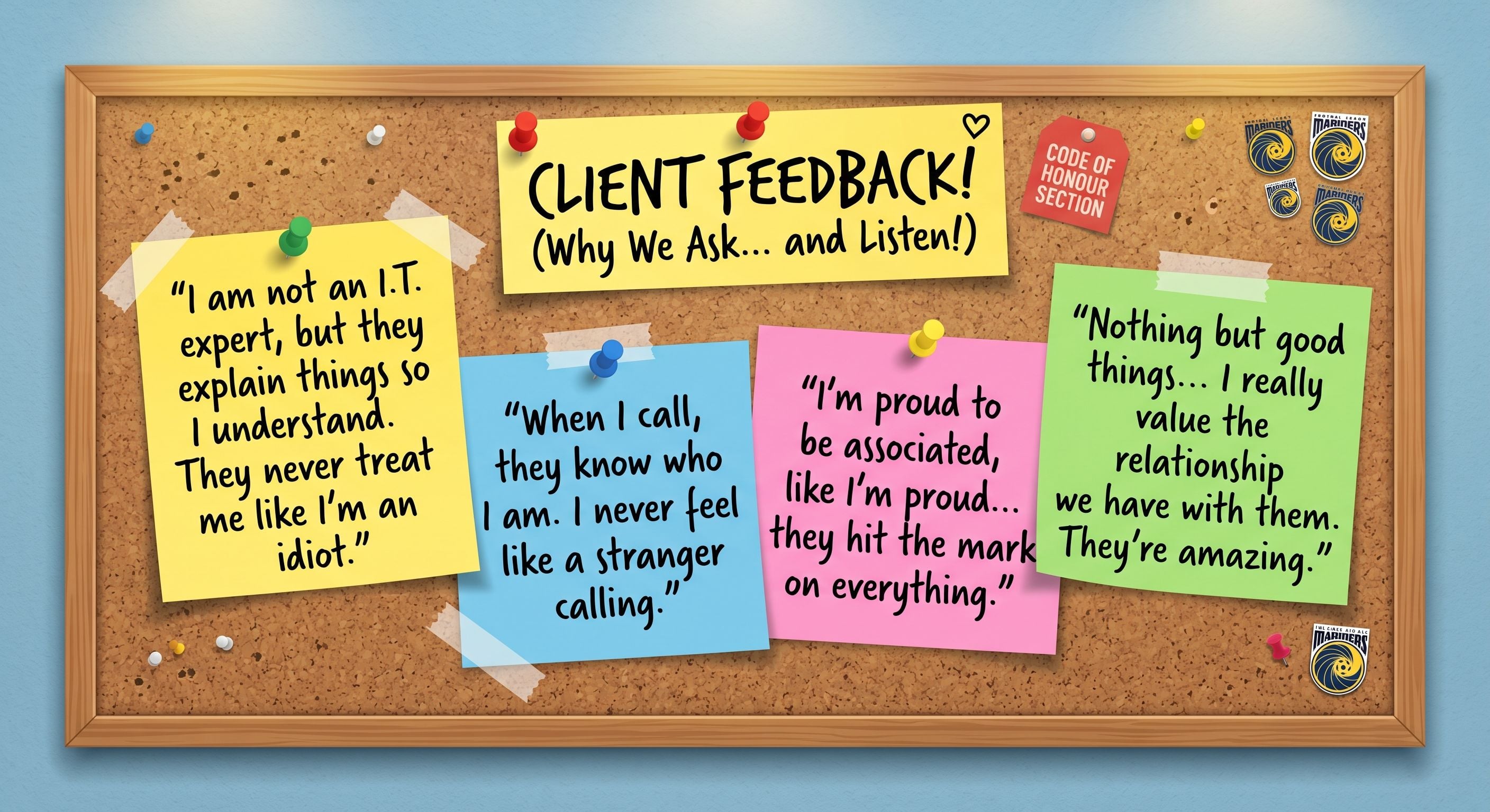 Why We Ask for Negative Feedback