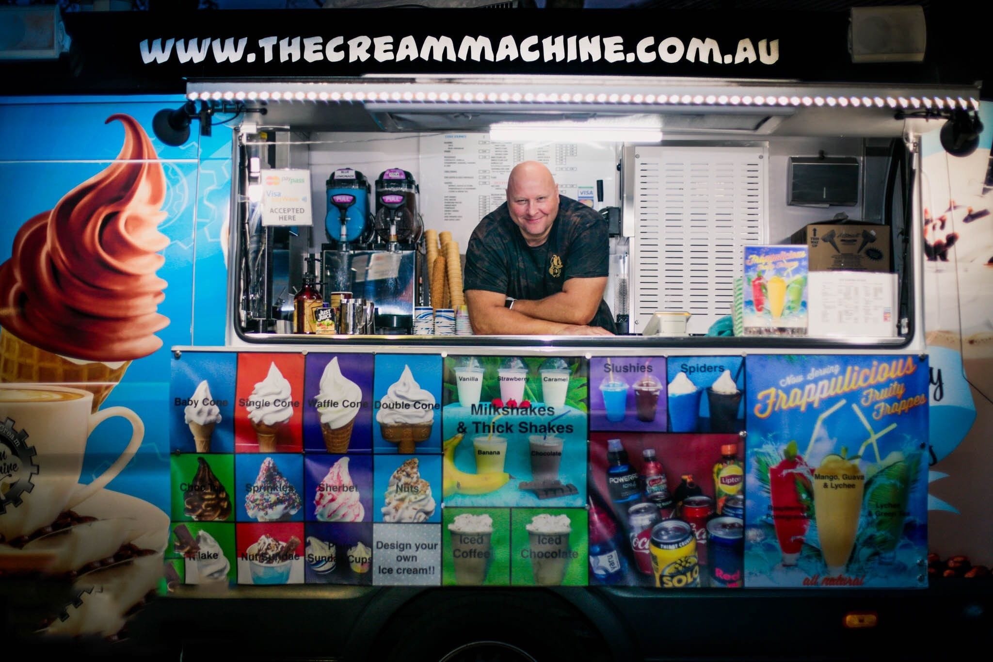 The Cream Machine offer events and party catering in Sydney's North Shore
