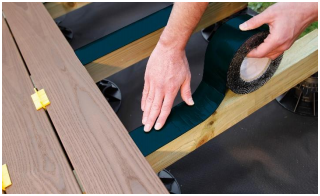 Extend the life and look of your deck with NewTechWood Joist Tape