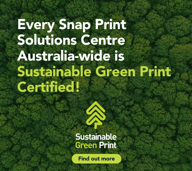 Sustainable Green Print Banner