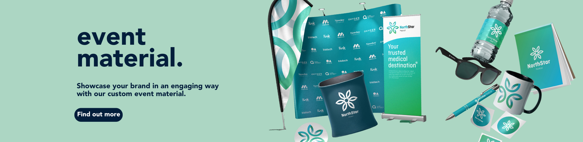 event materials web banner